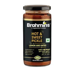 Brahmins Hot & Sweet Lime Pickle 400g